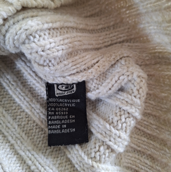 [L]cable knit turtle neck sweater - Picture 7 of 7